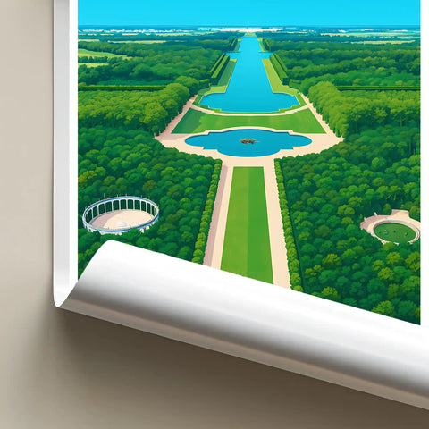 Affiche - Versailles - Grand Canal