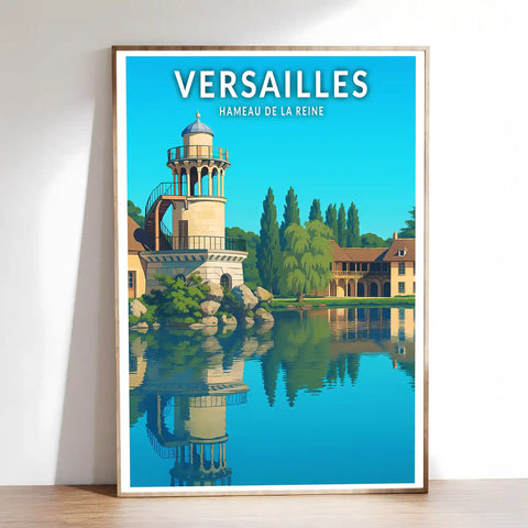 Affiche - Versailles - Hameau de la Reine