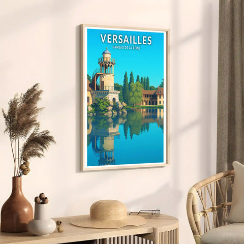 Affiche - Versailles - Hameau de la Reine
