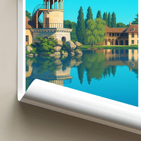 Affiche - Versailles - Hameau de la Reine