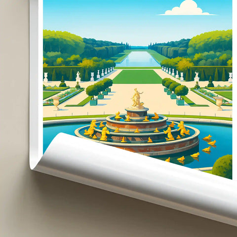 Affiche - Versailles - Les Jardins