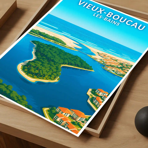 Affiche - Vieux-Boucau-les-Bains