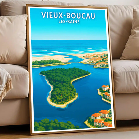 Affiche - Vieux-Boucau-les-Bains