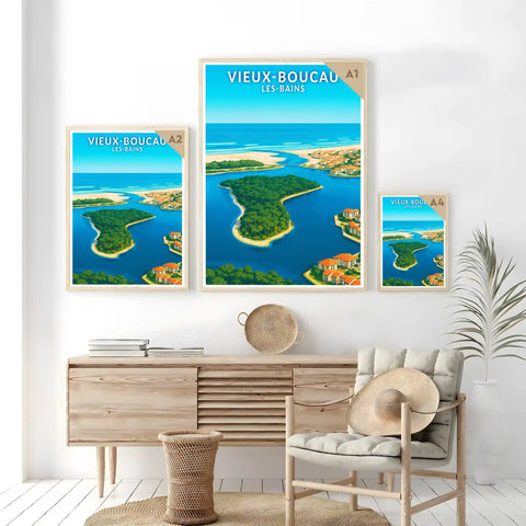 Affiche - Vieux-Boucau-les-Bains