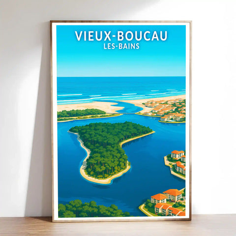 Affiche - Vieux-Boucau-les-Bains