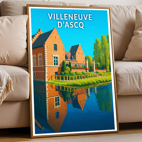 Affiche - Villeneuve-d'Ascq