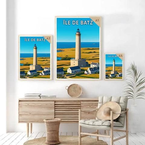 Affiche - Île de Batz