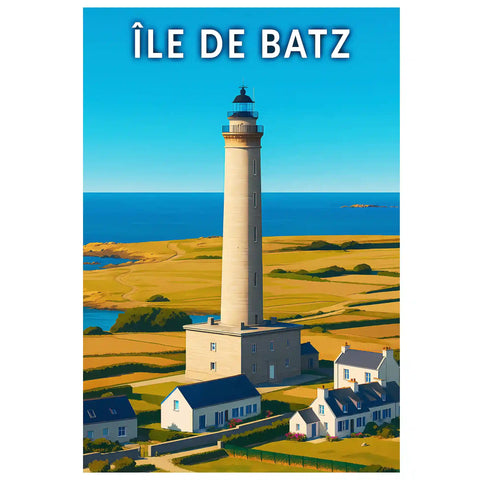Affiche - Île de Batz