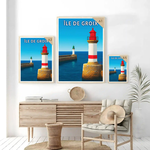 Affiche - Île de Groix