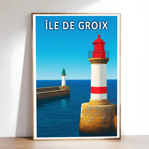 Affiche - Île de Groix