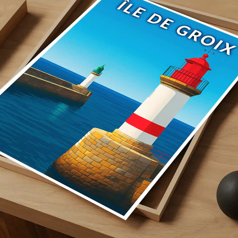 Affiche - Île de Groix