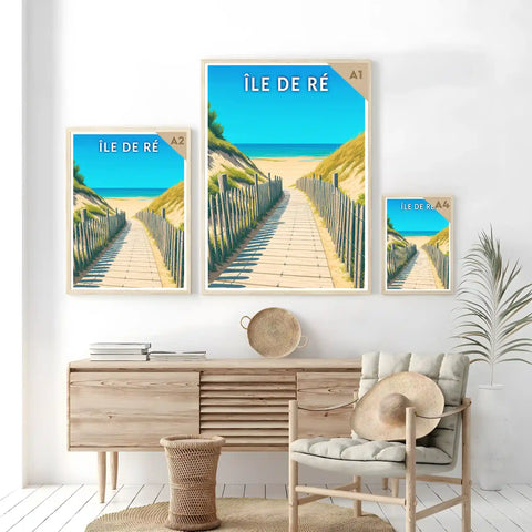 Affiche - Île de Ré
