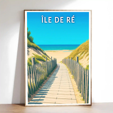Affiche - Île de Ré