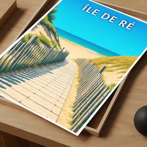 Affiche - Île de Ré