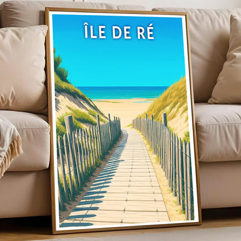 Affiche - Île de Ré