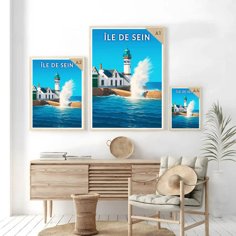 Affiche - Île de Sein