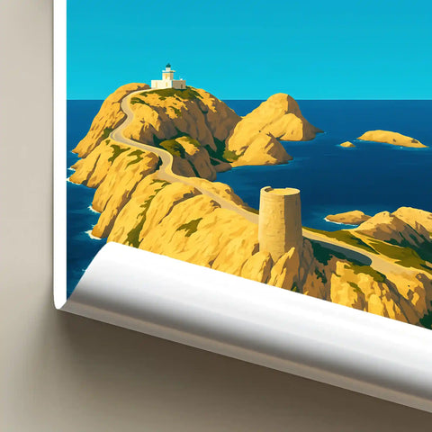 Affiche - L'île-Rousse