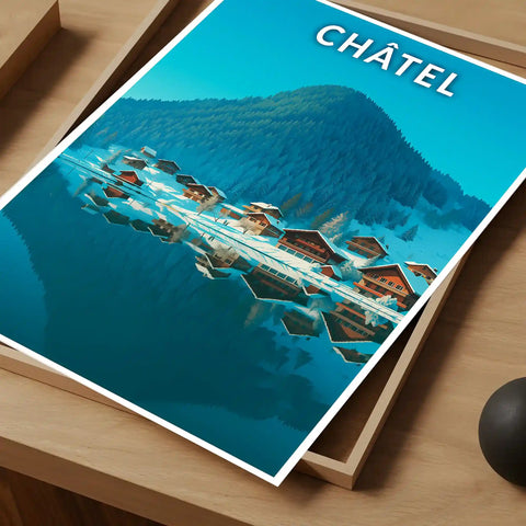 Affiche - Châtel