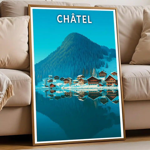 Affiche - Châtel
