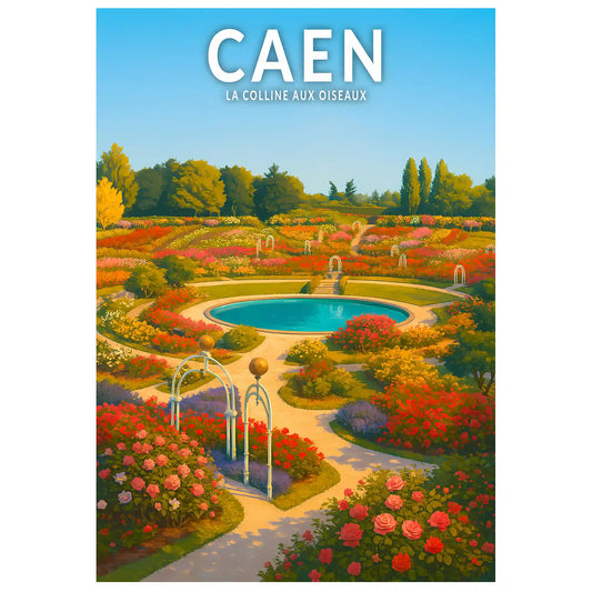 Affiche - Caen - La Colline aux Oiseaux