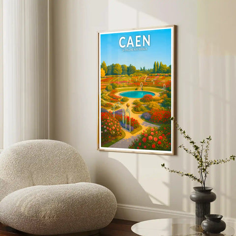 Affiche - Caen - La Colline aux Oiseaux