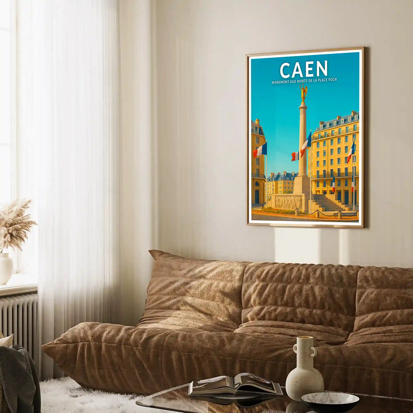 Affiche - Caen - Monument aux Morts de la place Foch