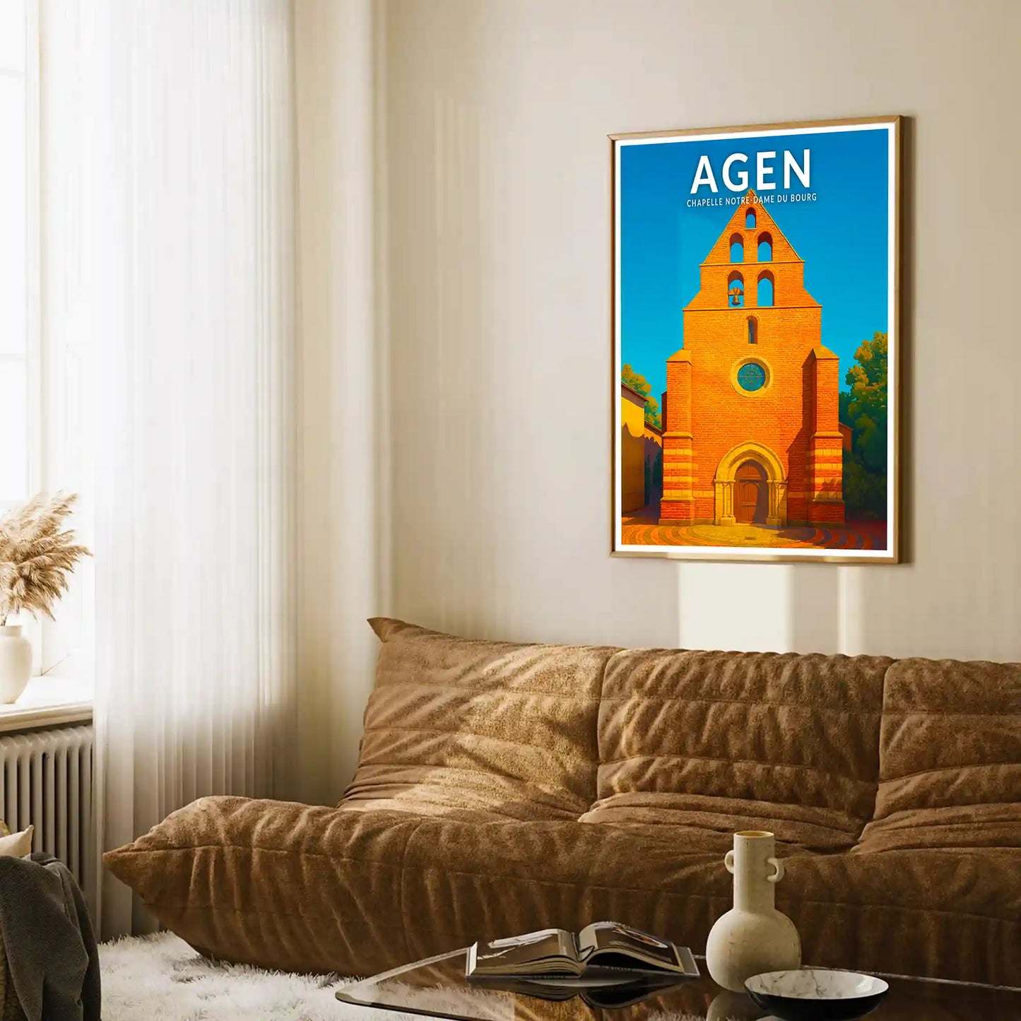 Affiche - Agen - Chapelle Notre-Dame du Bourg