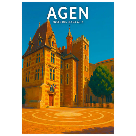 Affiche - Agen - Musée des Beaux-Arts