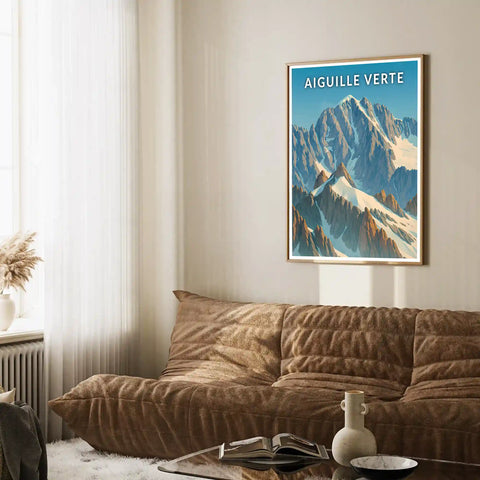 Affiche - Aiguille Verte