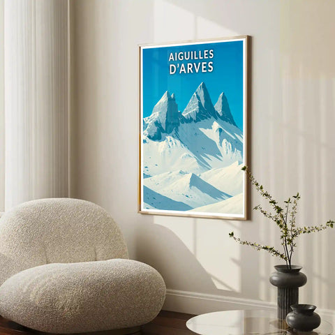 Affiche - Aiguilles d'Arves