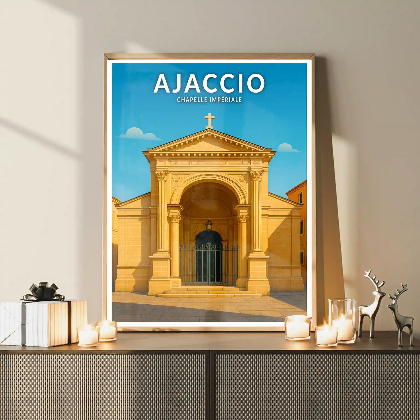 Affiche - Ajaccio - Chapelle Impériale