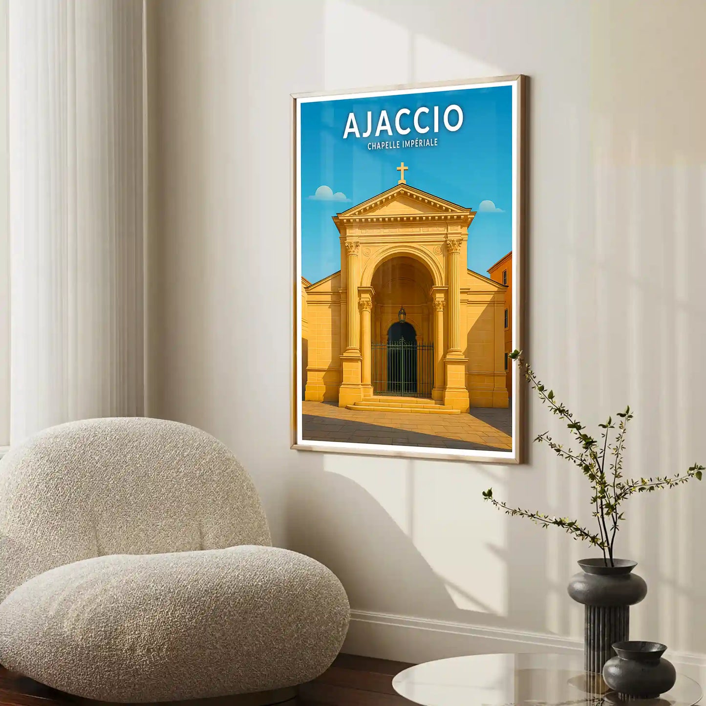 Affiche - Ajaccio - Chapelle Impériale