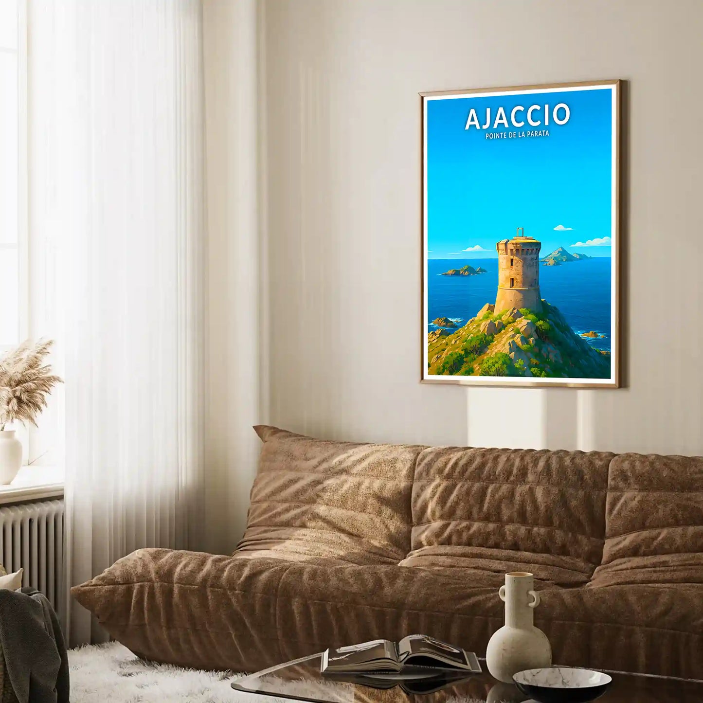 Affiche - Ajaccio - Pointe de la Parata
