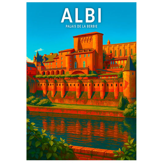 Affiche - Albi - Palais de la Berbie