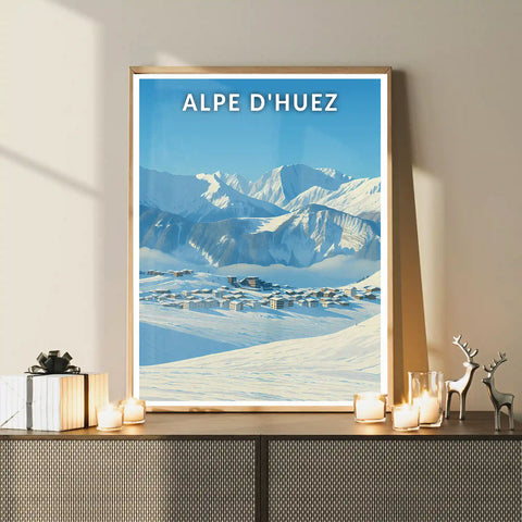 Affiche - Alpe d'Huez