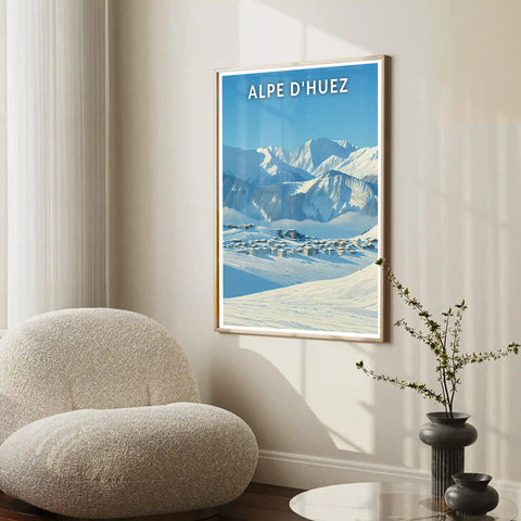 Affiche - Alpe d'Huez
