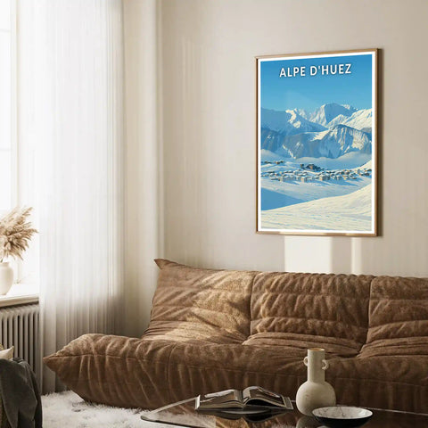 Affiche - Alpe d'Huez