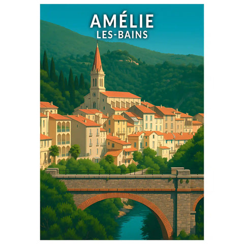Affiche - Amélie-les-Bains