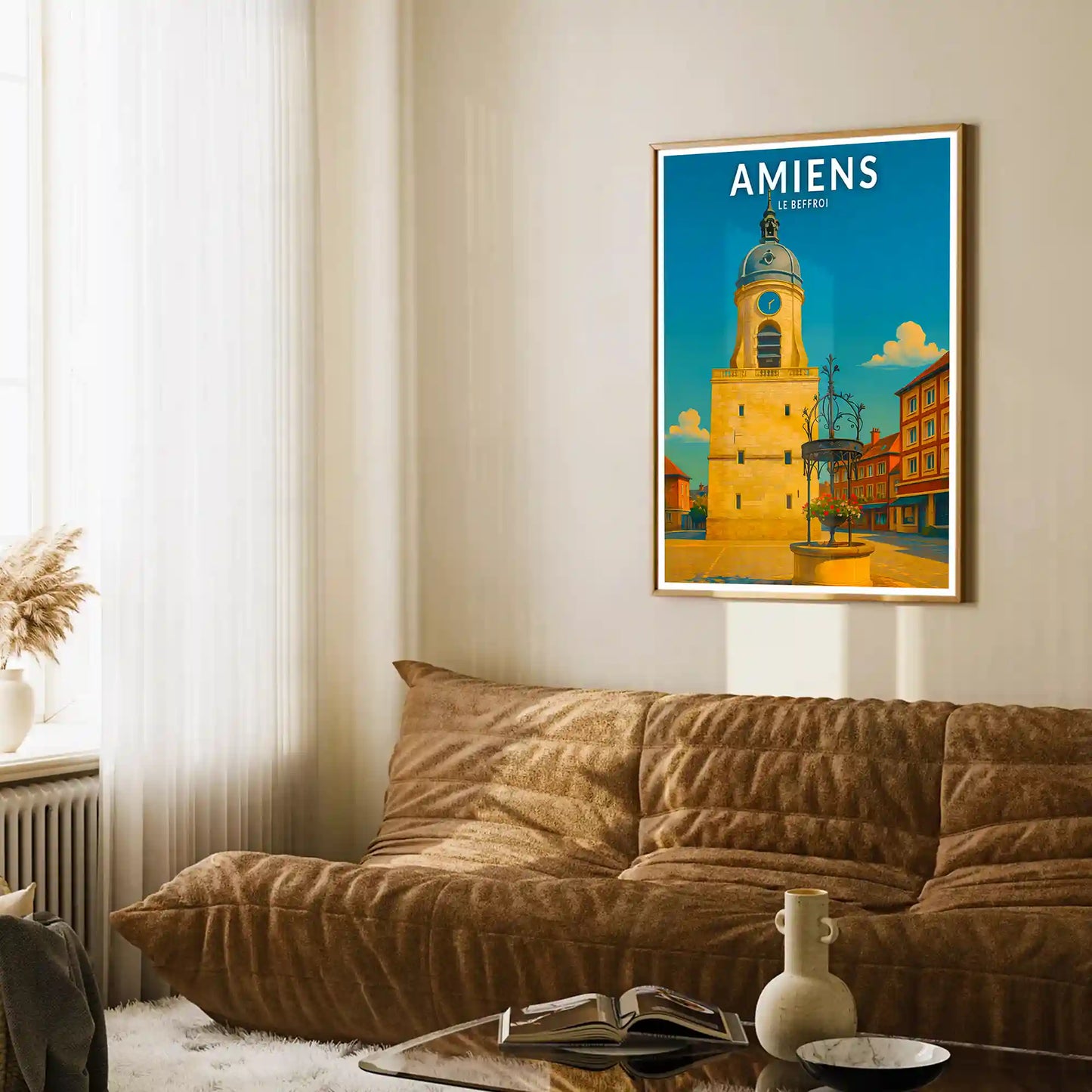 Affiche - Amiens - Le Beffroi