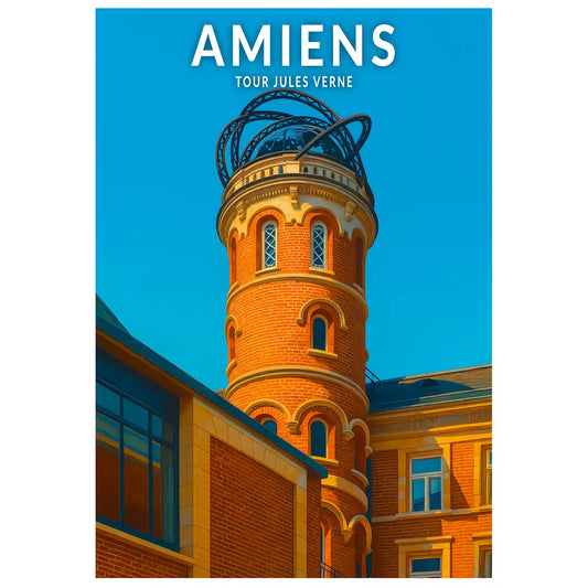 Affiche - Amiens - Tour Jules Verne