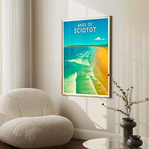Affiche - Anse de Sciotot