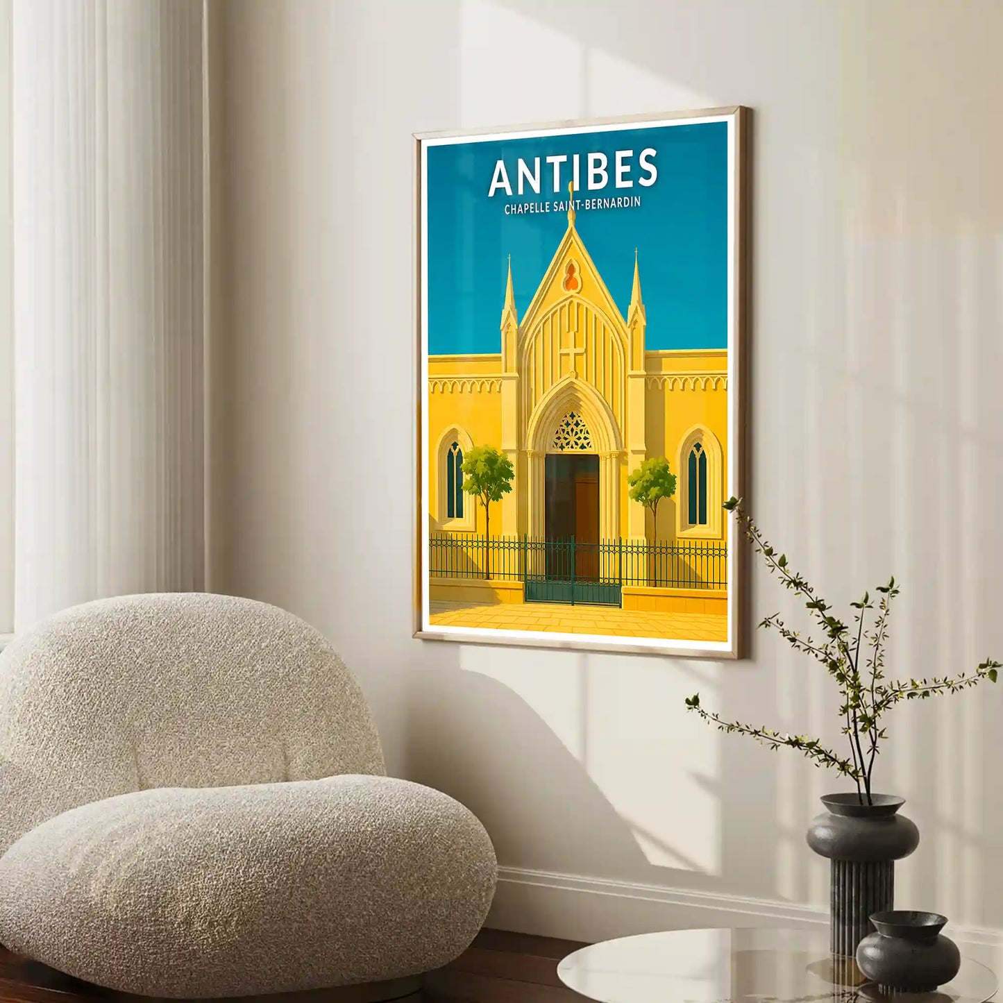Affiche - Antibes - Chapelle Saint-Bernadin