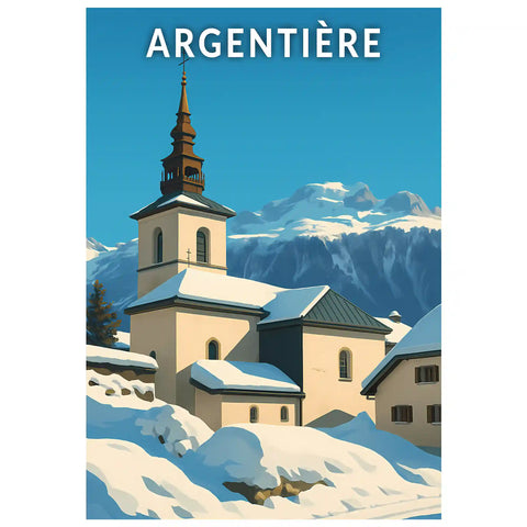 Affiche - Argentière