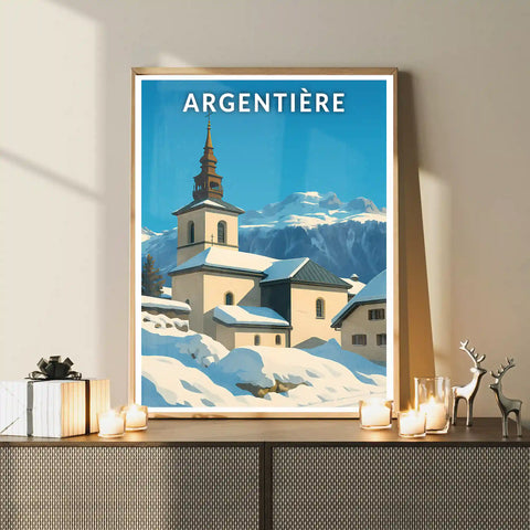 Affiche - Argentière