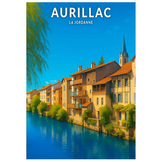 Affiche - Aurillac - La Jordanne