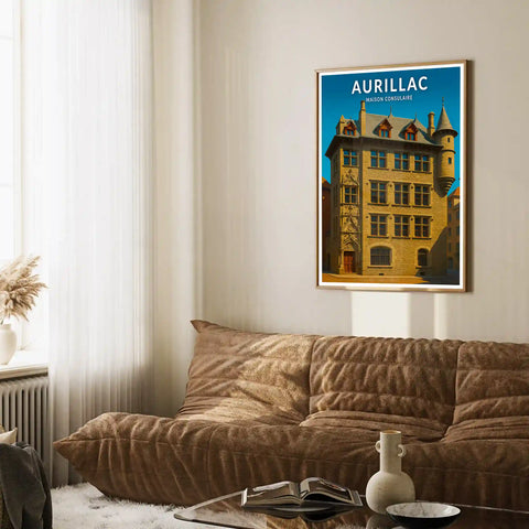Affiche - Aurillac - Maison Consulaire