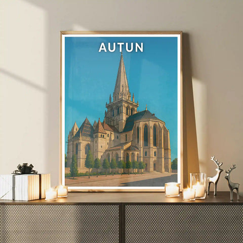 Affiche - Autun