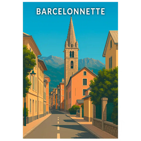 Affiche - Barcelonnette