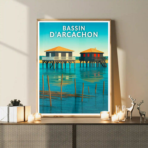 Affiche - Bassin d'Arcachon