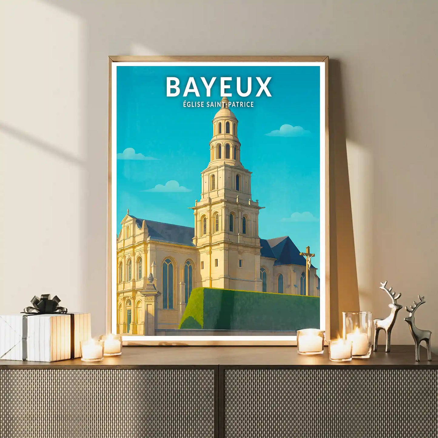 Affiche - Bayeux - Église Saint-Patrice